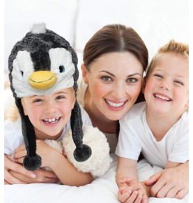 Penguin Plush Hat