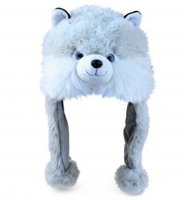 Husky Plush Hat