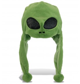 Alien plush hat